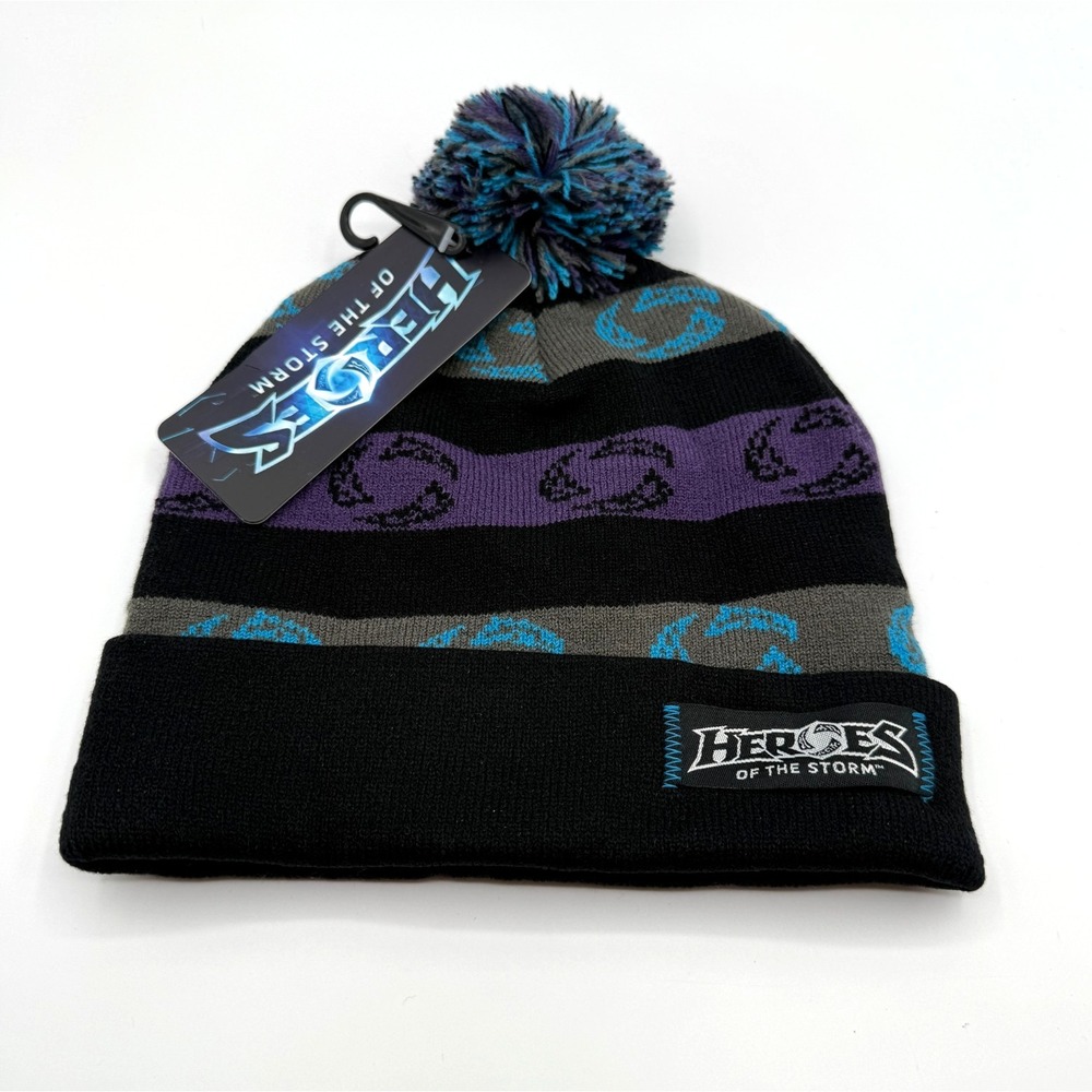 Heroes Of The Storm Winmore Knit Pom Beanie Online Multiplayer Game NEW Rare